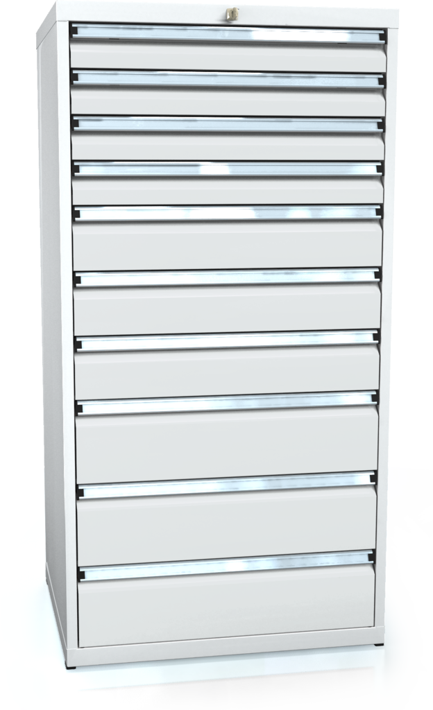 Drawer cabinet 1373 x 710 x 600 - 10x drawers